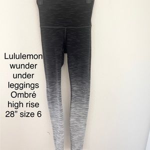 Lululemon wunder under
